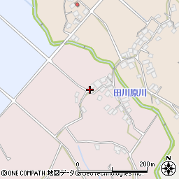 長崎県雲仙市吾妻町栗林名38周辺の地図