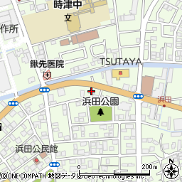 嶋本アパート周辺の地図