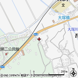長崎県雲仙市吾妻町永中名786周辺の地図