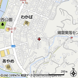長崎県西彼杵郡長与町嬉里郷1126-1周辺の地図