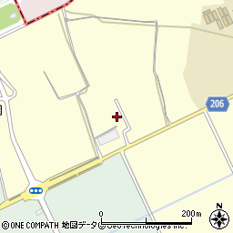 熊本県上益城郡益城町杉堂780-16周辺の地図