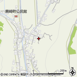 長崎県諫早市黒崎町1210周辺の地図