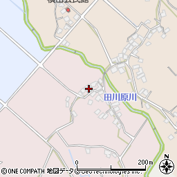 長崎県雲仙市吾妻町栗林名40周辺の地図