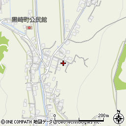 長崎県諫早市黒崎町1209周辺の地図