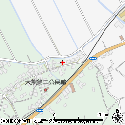 長崎県雲仙市吾妻町阿母名14周辺の地図
