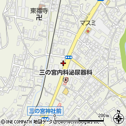 三菱商事エネルギー龍田ＳＳ周辺の地図