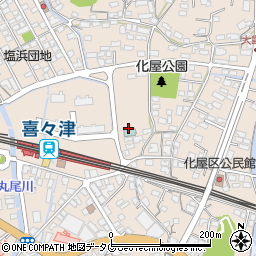 喜々津ステーションホテル周辺の地図
