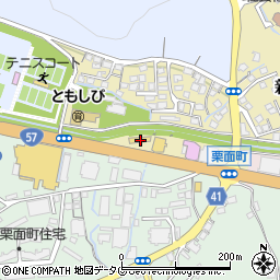 長崎県諫早市新道町82周辺の地図