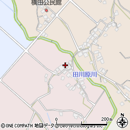 長崎県雲仙市吾妻町栗林名41周辺の地図