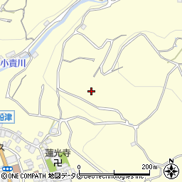 熊本県熊本市西区河内町船津周辺の地図