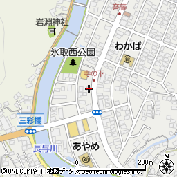 克水産周辺の地図