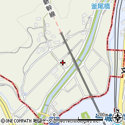 熊本県熊本市北区釜尾町106周辺の地図