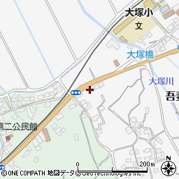 長崎県雲仙市吾妻町永中名782周辺の地図