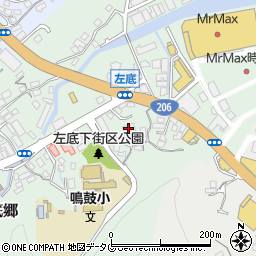 時津変電所周辺の地図