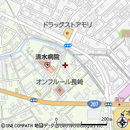 浜田ハイツ周辺の地図