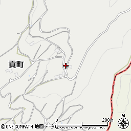 熊本県熊本市北区貢町2310-120周辺の地図