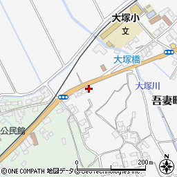 長崎県雲仙市吾妻町永中名781周辺の地図