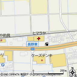 株式会社ヒマラヤ　諫早店周辺の地図