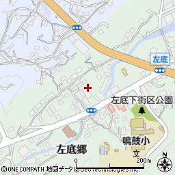 長崎県西彼杵郡時津町左底郷38周辺の地図