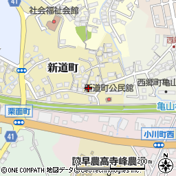 長崎県諫早市新道町178周辺の地図