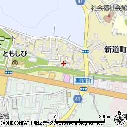 長崎県諫早市新道町60周辺の地図