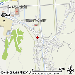 長崎県諫早市黒崎町349周辺の地図