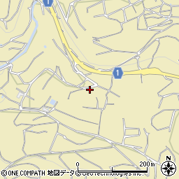 熊本県熊本市西区河内町野出651周辺の地図