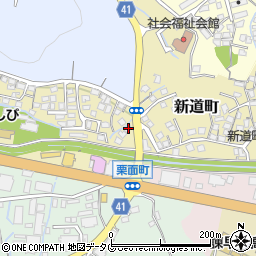 長崎県諫早市新道町63-11周辺の地図