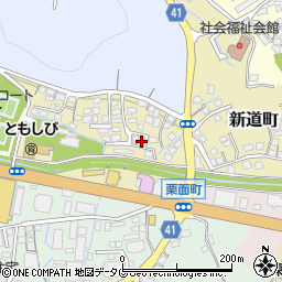長崎県諫早市新道町57-20周辺の地図