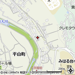 長崎県諫早市平山町178周辺の地図