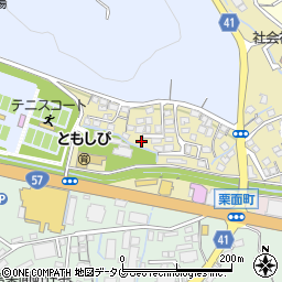 長崎県諫早市新道町55周辺の地図