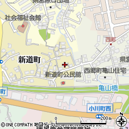 長崎県諫早市新道町229周辺の地図