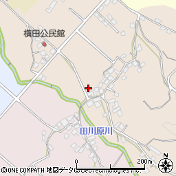 長崎県雲仙市吾妻町大木場名327周辺の地図