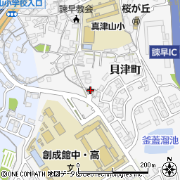 蛎崎集会所周辺の地図