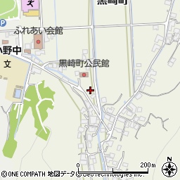 長崎県諫早市黒崎町194-1周辺の地図