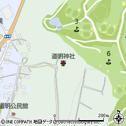 道明神社周辺の地図