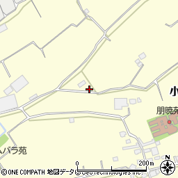熊本県熊本市東区小山町2285周辺の地図