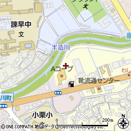 長崎県央農業協同組合　農産物直売所きん彩周辺の地図