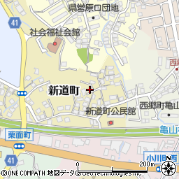 長崎県諫早市新道町191-5周辺の地図
