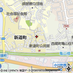 長崎県諫早市新道町227周辺の地図