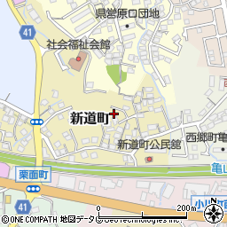 長崎県諫早市新道町219周辺の地図