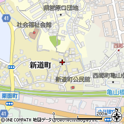 長崎県諫早市新道町220-4周辺の地図