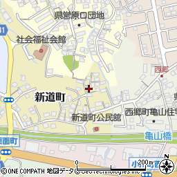 長崎県諫早市新道町226周辺の地図