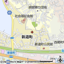 長崎県諫早市新道町220-3周辺の地図
