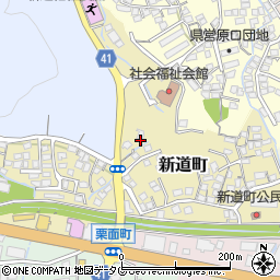 長崎県諫早市新道町971周辺の地図