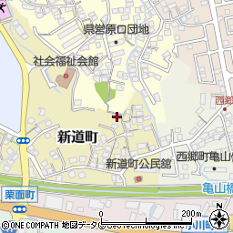 長崎県諫早市新道町220-2周辺の地図