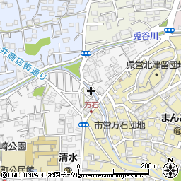 熊本県熊本市北区清水本町31周辺の地図