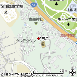 長崎県諫早市栗面町316周辺の地図