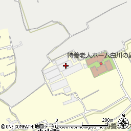 熊本県熊本市東区小山町2513周辺の地図