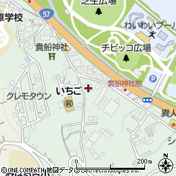 長崎県諫早市栗面町303周辺の地図